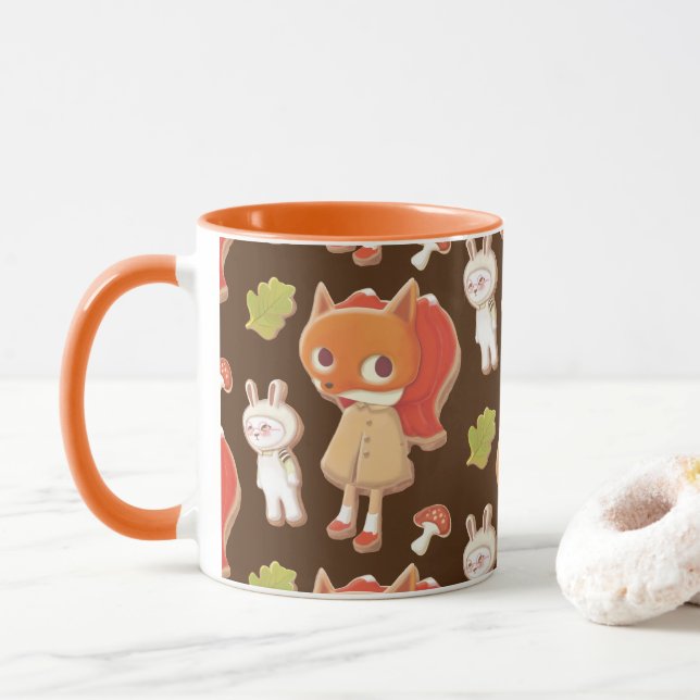 Holzkekse Tasse (Mit Donut)