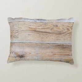 Holzkissen Dekokissen