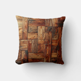 Holzkissen Kissen