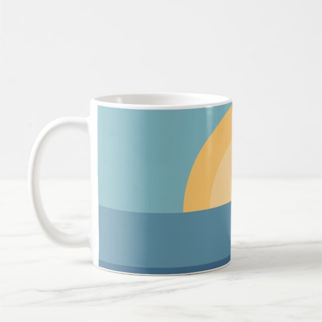 Holzkiste Kaffeetasse (Links)