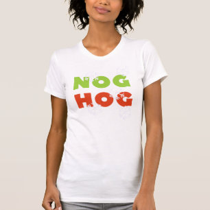 Holzklotz-Schwein T-Shirt