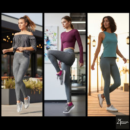 Holzkohle-Diagonale-Glitch-Gewebe-Streifung Leggings