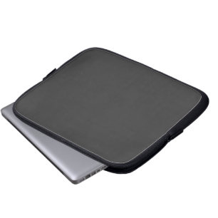 Holzkohle-Grau 10 Zoll Neopren-Laptop-Hülle Laptopschutzhülle