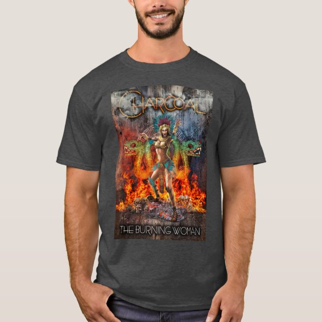 HOLZKOHLE-KRIEGERIN HEMD T-Shirt (Vorderseite)