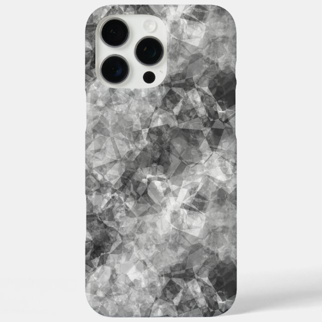 Holzkohle-Krummpling Case-Mate iPhone Hülle (Rückseite)