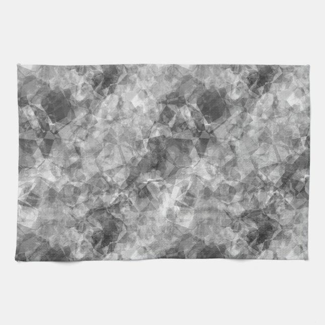 Holzkohle-Krummpling Küchentuch (Horizontal)