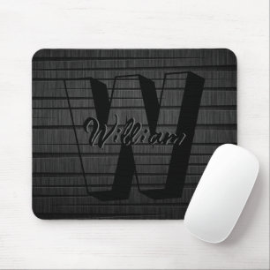 Holzkohle-Marke Mousepad