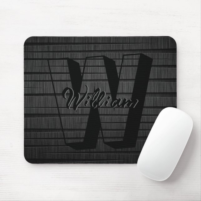Holzkohle-Marke Mousepad (Mit Mouse)