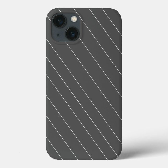 Holzkohlegrau Case-Mate iPhone Hülle (Rückseite)
