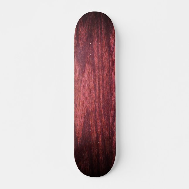 Holzkorn simulierte Textur - Helle Farbe Skateboard (Vorne)