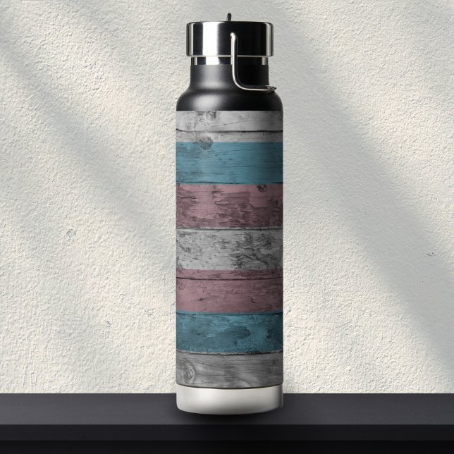Holzkörner Fein-Flag Flag Farben Trinkflasche (Von Creator hochgeladen)