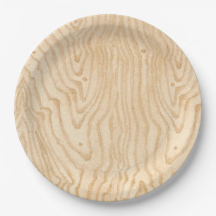 Holzkörner Pappteller
