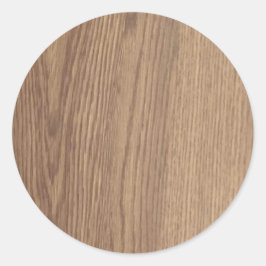 Holzkörner-Rundkleber Runder Aufkleber