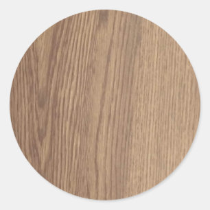 Holzkörner-Rundkleber Runder Aufkleber