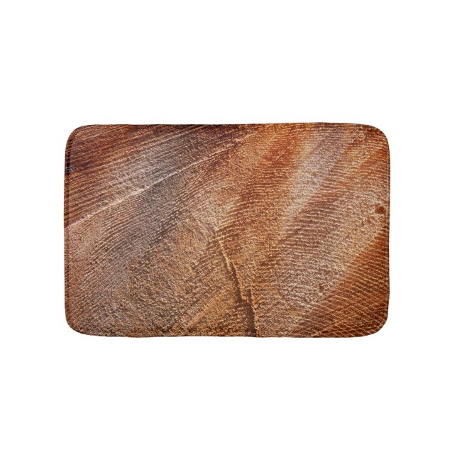 Holzkörner schneiden badematte (Vorderseite)