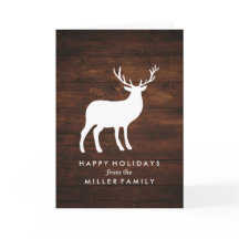 Holzkörner und Weißgestein | Grußkarte