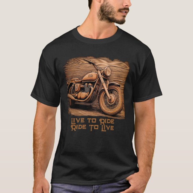 Holzkornmotor T-Shirt (Vorderseite)