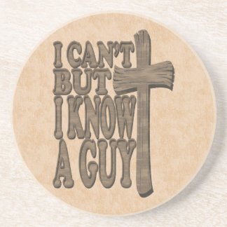 Holzkreuz Christi 3d Christliches Design Getränkeuntersetzer