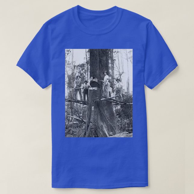 Holzkutter c1900 Classic TShirt (Design vorne)