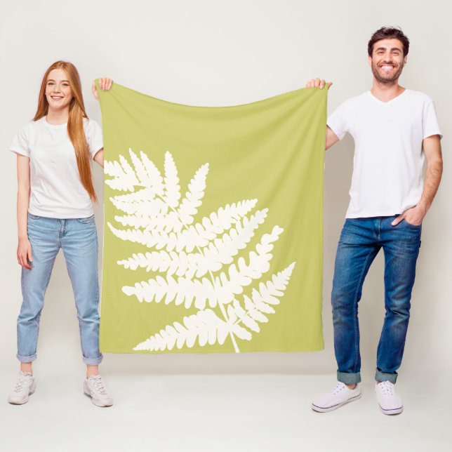Holzland Fern Leaf - Farben für den eigenen Hinter Fleecedecke (Beispiel)