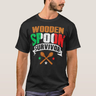 Holzlöffel Survivor Italienisch T-Shirt