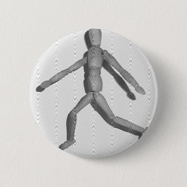 Holzmannequin Button (Vorderseite)