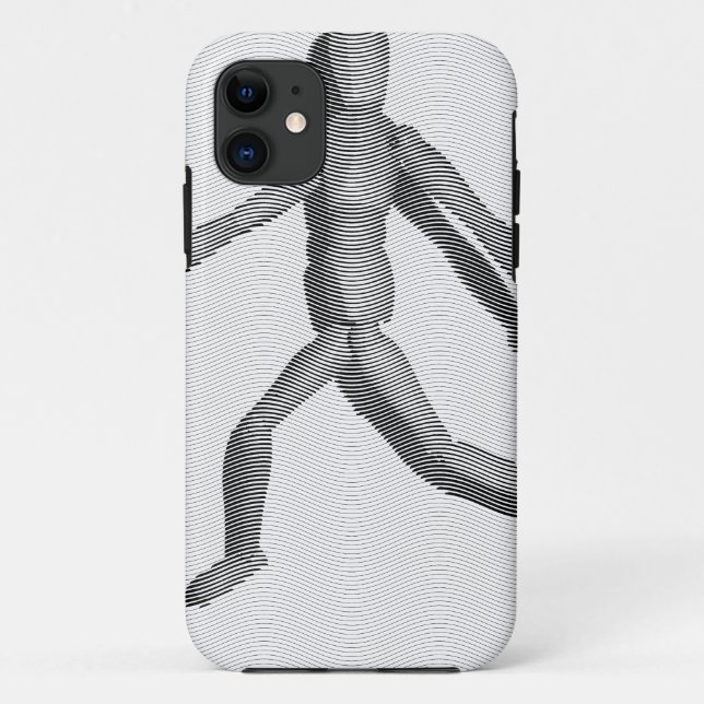 Holzmannequin Case-Mate iPhone Hülle (Rückseite)