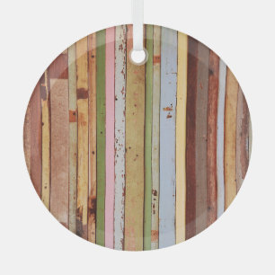 Holzmaterial: Vintage Tapetenstruktur Ornament Aus Glas
