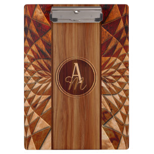 Holzmuster Klemmbrett