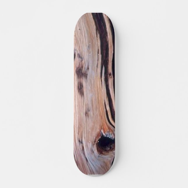 Holzmuster-Skateboard Skateboard (Vorne)