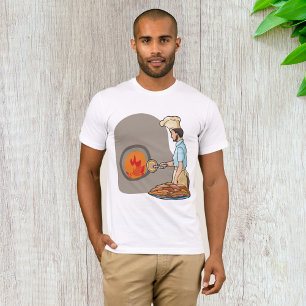 Holzofen-Pizzaofen-Koch T-Shirt
