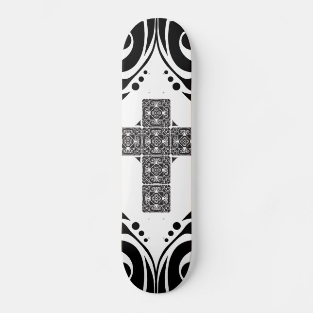 Holzofen Skateboard (Vorderseite)
