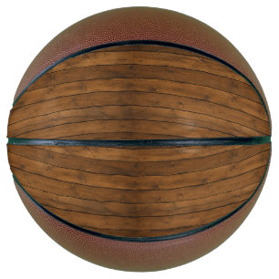 Holzoptik Basketball