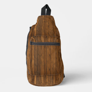 Holzoptik Crossbody Bag