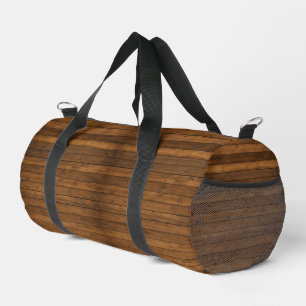 Holzoptik Duffle Bag