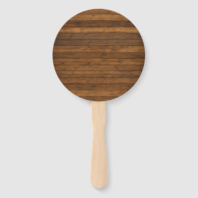 Holzoptik Fächer (Vorderseite)