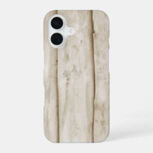 Holzoptik iPhone 16 Hülle