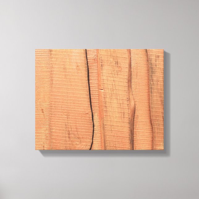 Holzoptik Leinwanddruck (Vorderseite)
