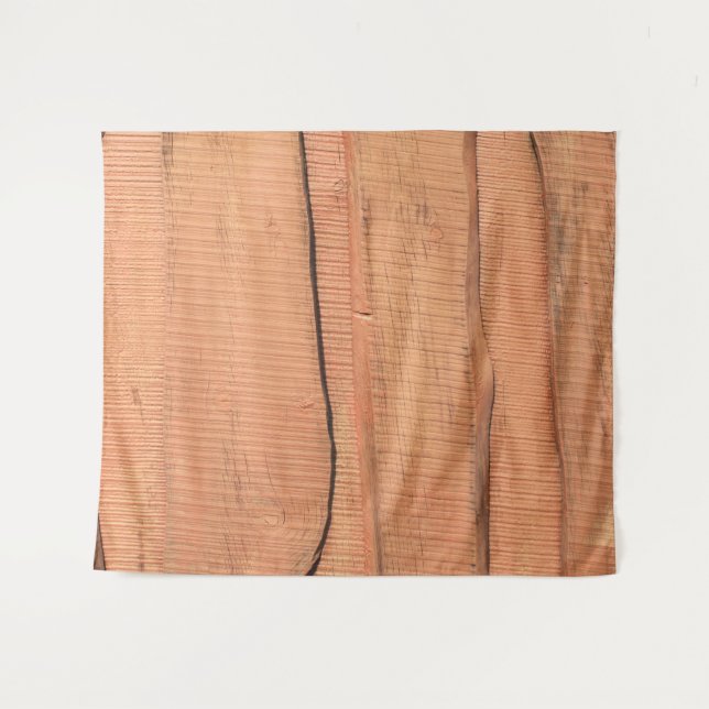 Holzoptik Wandteppich (Vorderseite (Horizontal))