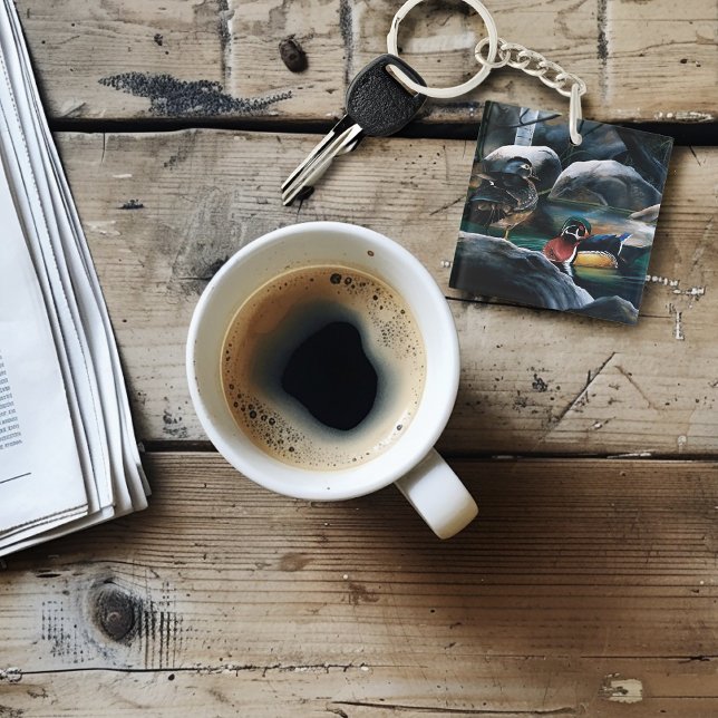 Holzosen-Teich Schlüsselanhänger (Von Creator hochgeladen)