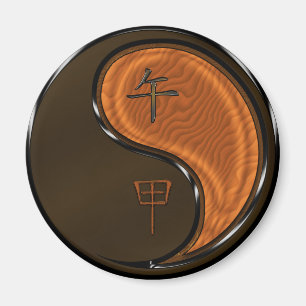 Holzpferd Magnet