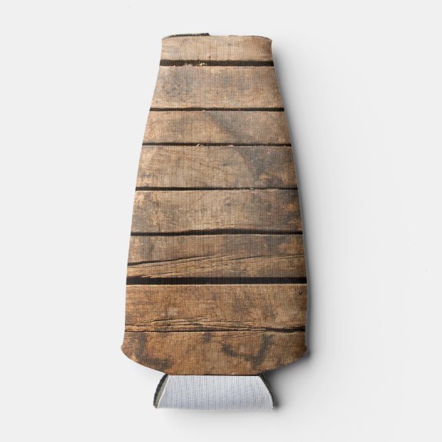 Holzplanken Flaschenkühler (Vorderseite)