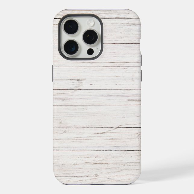 Holzplanken iPhone Hülle (Rückseite)