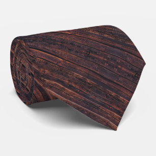 Holzplanken mit Maserungdetails Nahaufnahme Foto B Krawatte