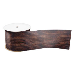 Holzplanken mit Maserungdetails Nahaufnahme Foto B Satinband