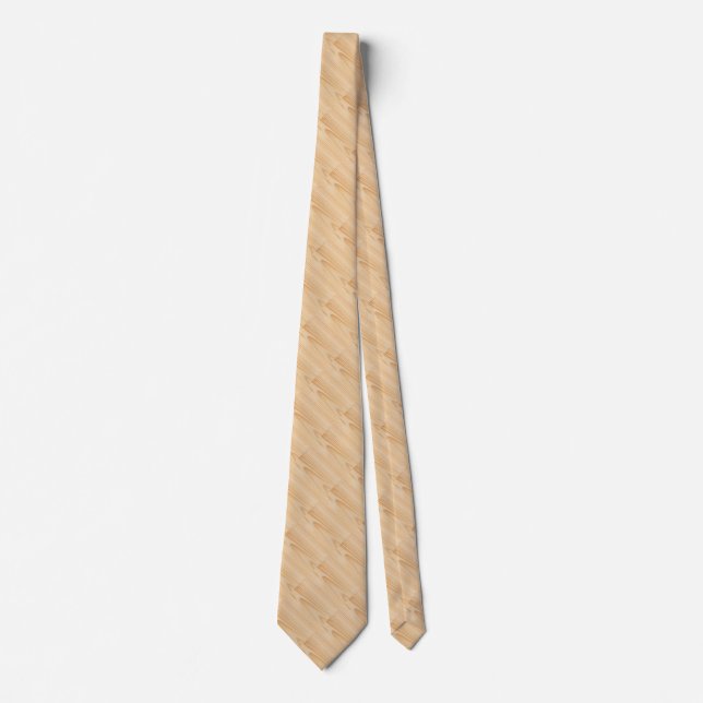 Holzplanmuster Krawatte (Vorderseite)