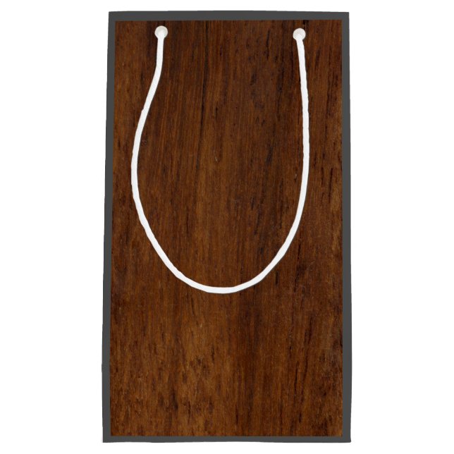 Holzplatte Schlichte Textur Lumber Kleine Geschenktüte (Vorderseite)