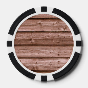 Holzplatten Pokerchips