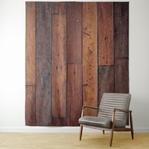 Holzplatten Wandteppich
