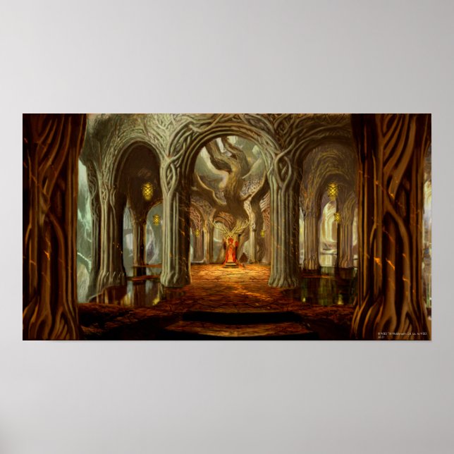 Holzrealm Throne Zimmerkonzept Poster (Vorne)